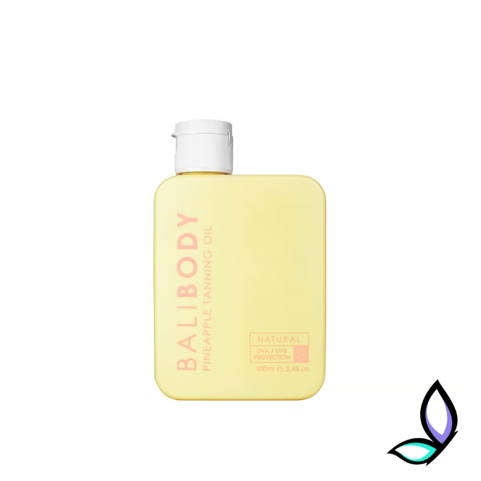 Олія для засмаги з екстрактом ананаса  Bali Body Pineapple Tanning Oil SPF15
