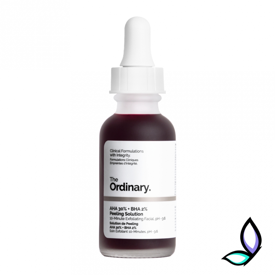 Пілінг з AHA і BHA кислотами The Ordinary AHA 30% + BHA 2% Peeling Solution