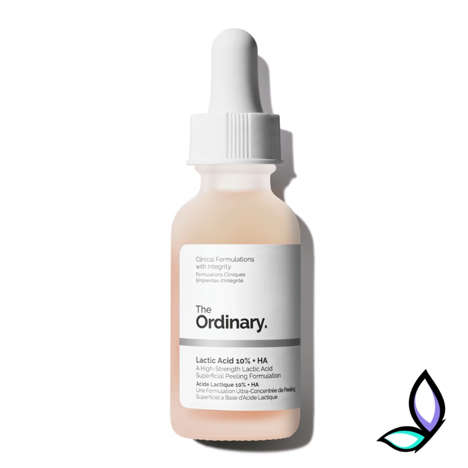 Пілінг-сироватка з молочною кислотою The Ordinary Lactic Acid 10% + HA