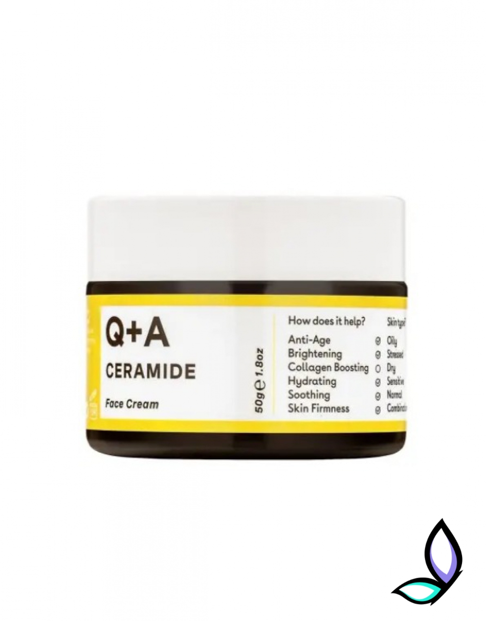 Захисний крем для обличчя з керамідами Q+A Ceramide Cream