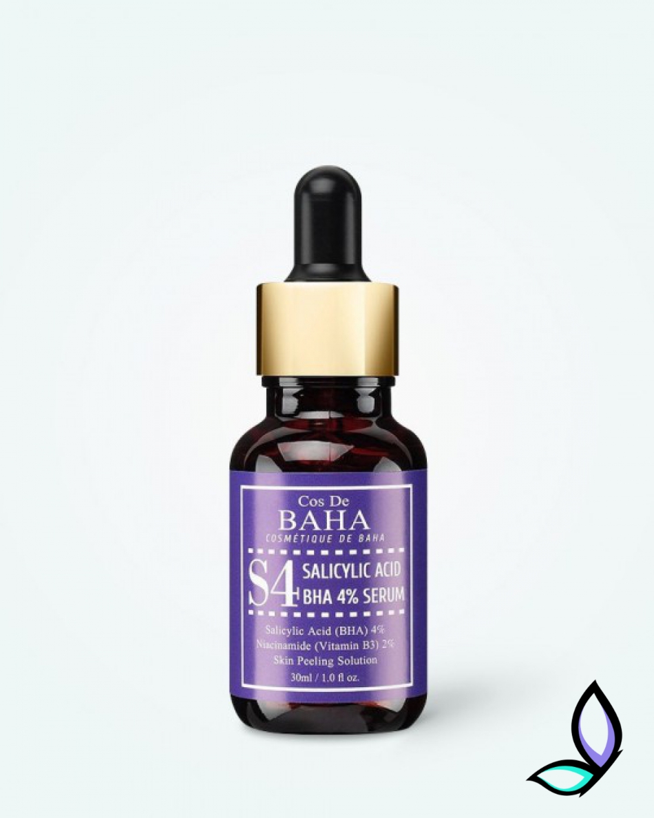 Сироватка для жирної та проблемної шкіри Cos de Baha Salicylic Acid 4% Serum