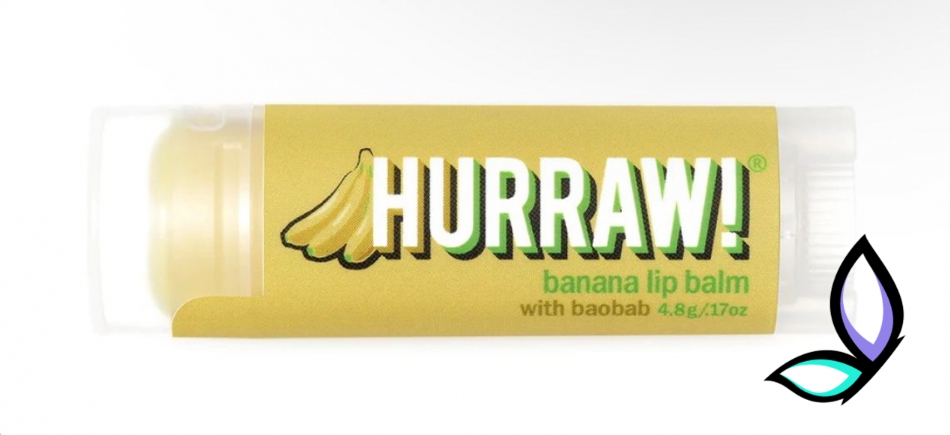 Бальзам для губ Hurraw! Baobab Banana Lip Balm