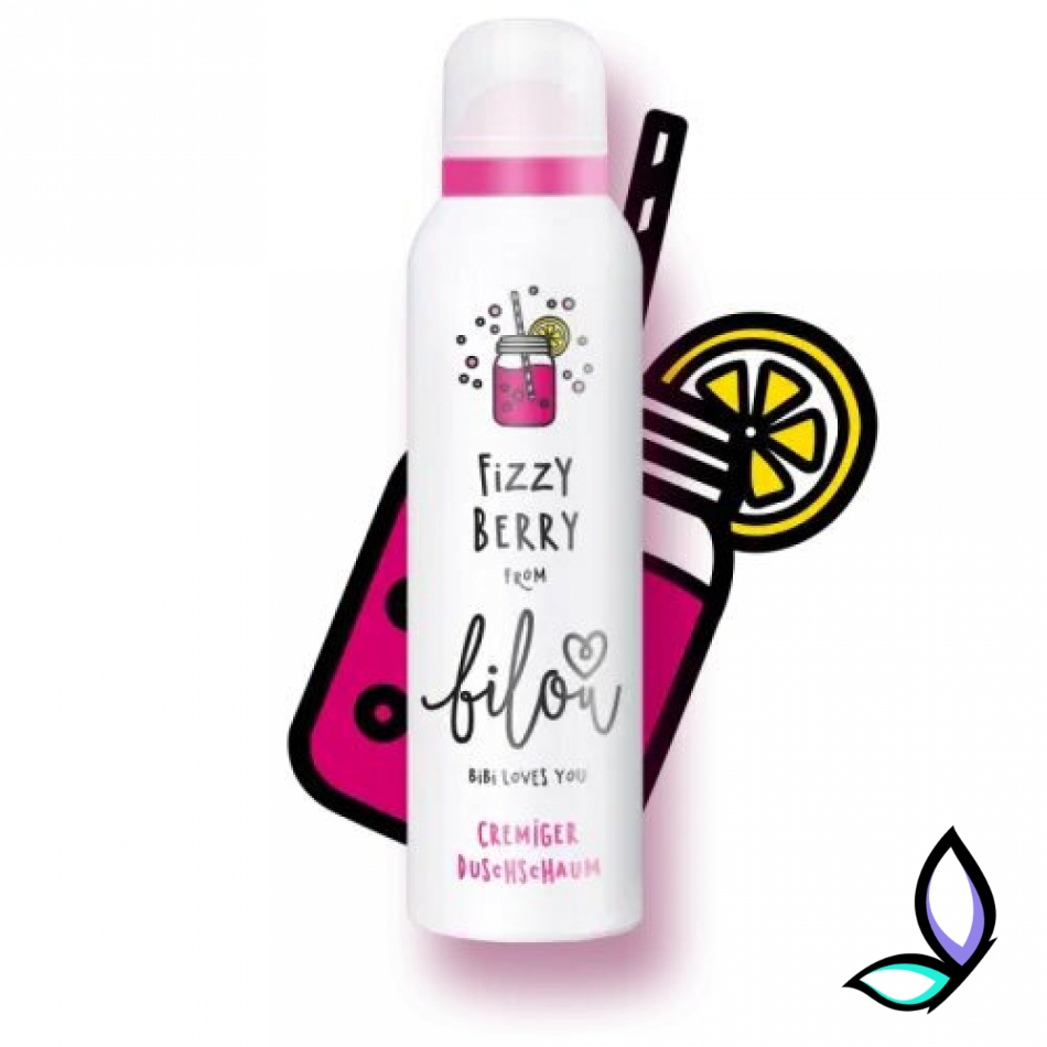 Пінка для душу "Яскраві ягоди" Bilou Fizzy Berry