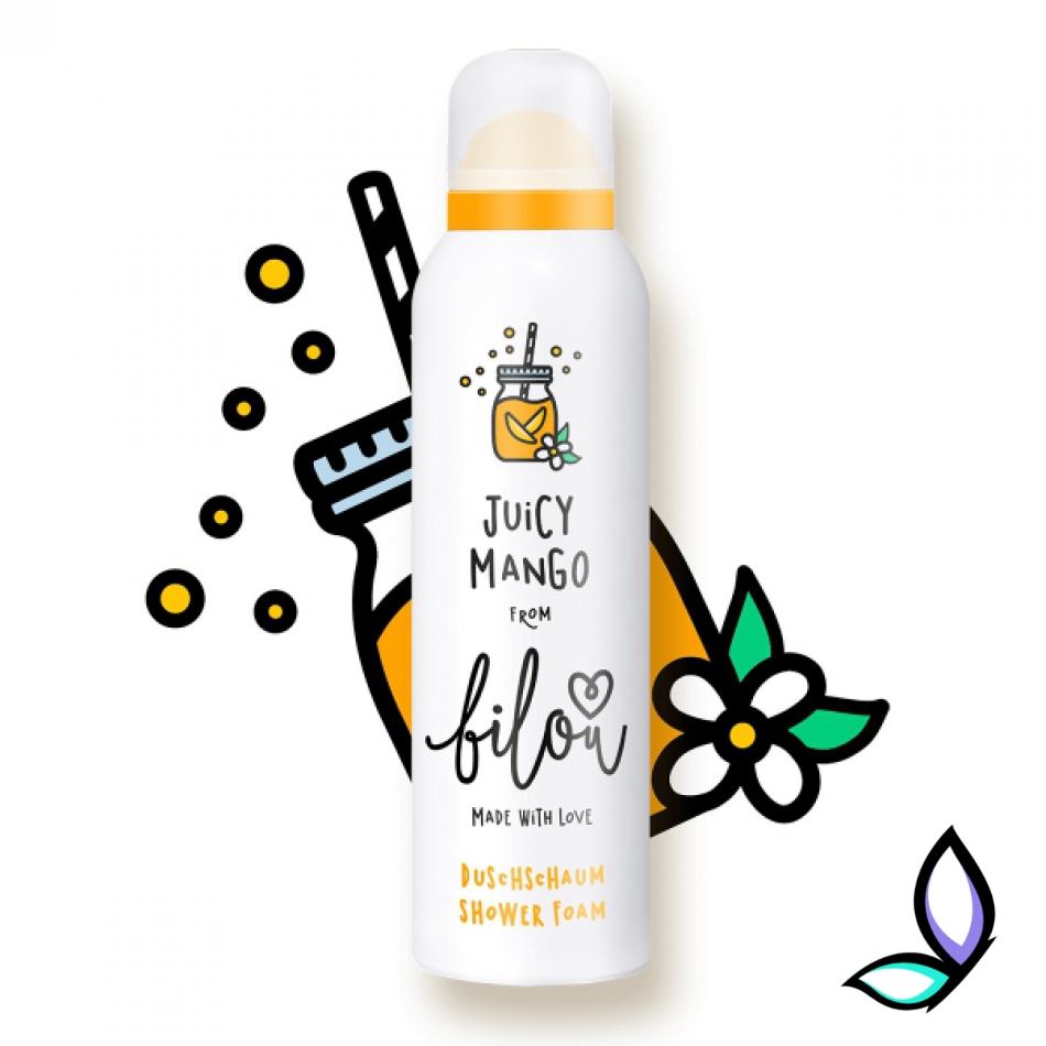 Пінка для душу "Соковитий манго" Bilou Juicy Mango