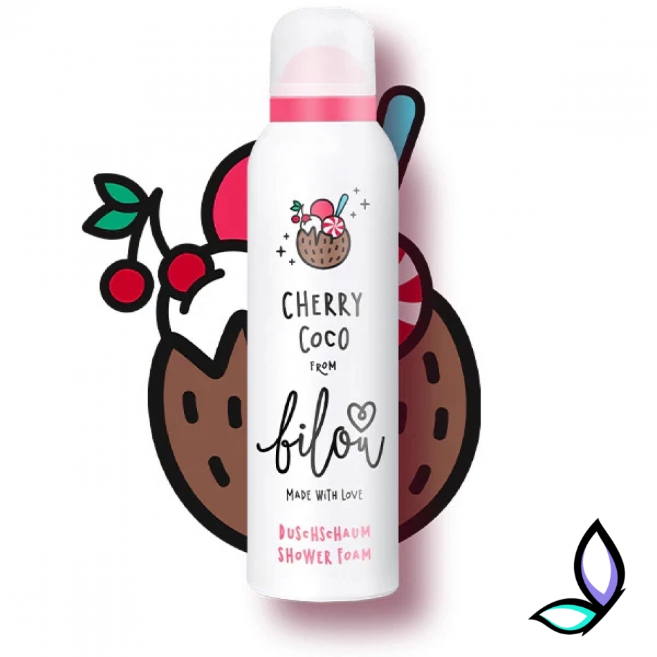 Пінка для душу "Вишня і кокос" Bilou Cherry Coco