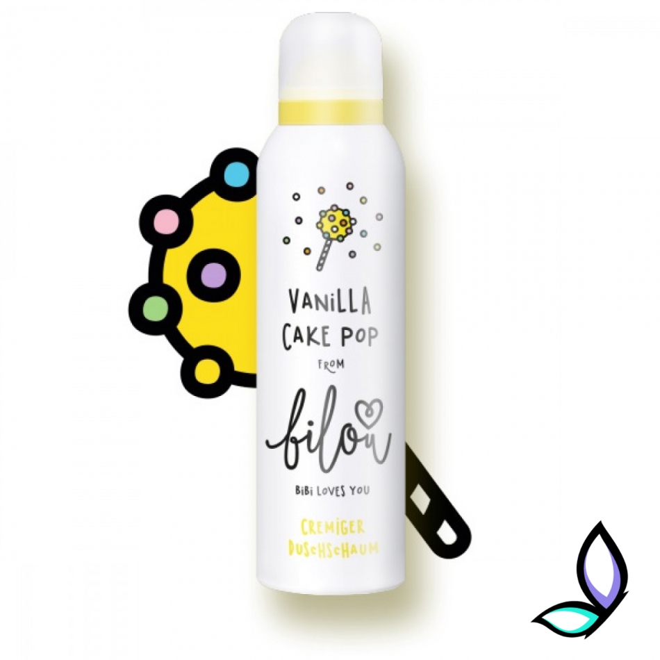 Пінка для душу «Ванільный торт» Bilou Vanilla Cake Pop