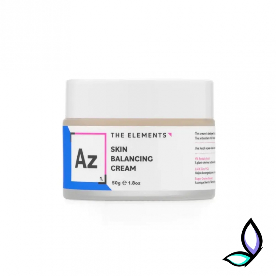 Балансуючий крем з азелаїновою кислотою та цинком The Elements Skin Balancing Cream