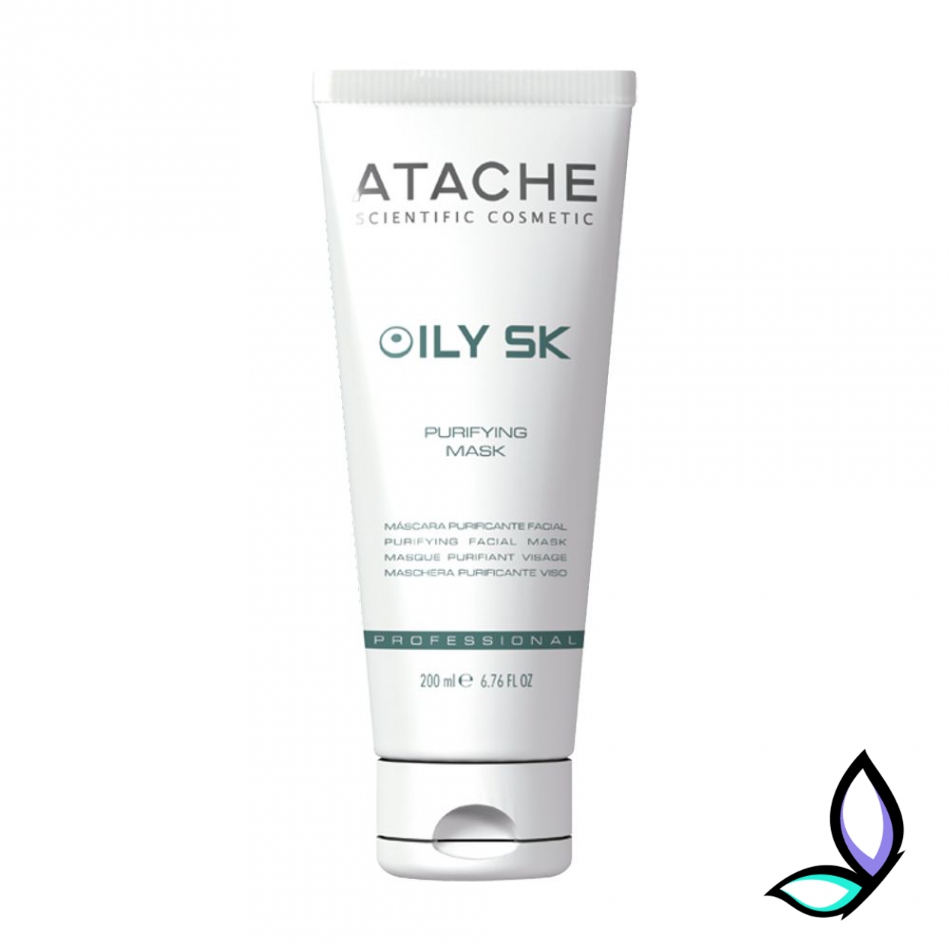 Антибактеріальна очищувальна маска - Atache Oily SK Purifying Mask 200 мл.