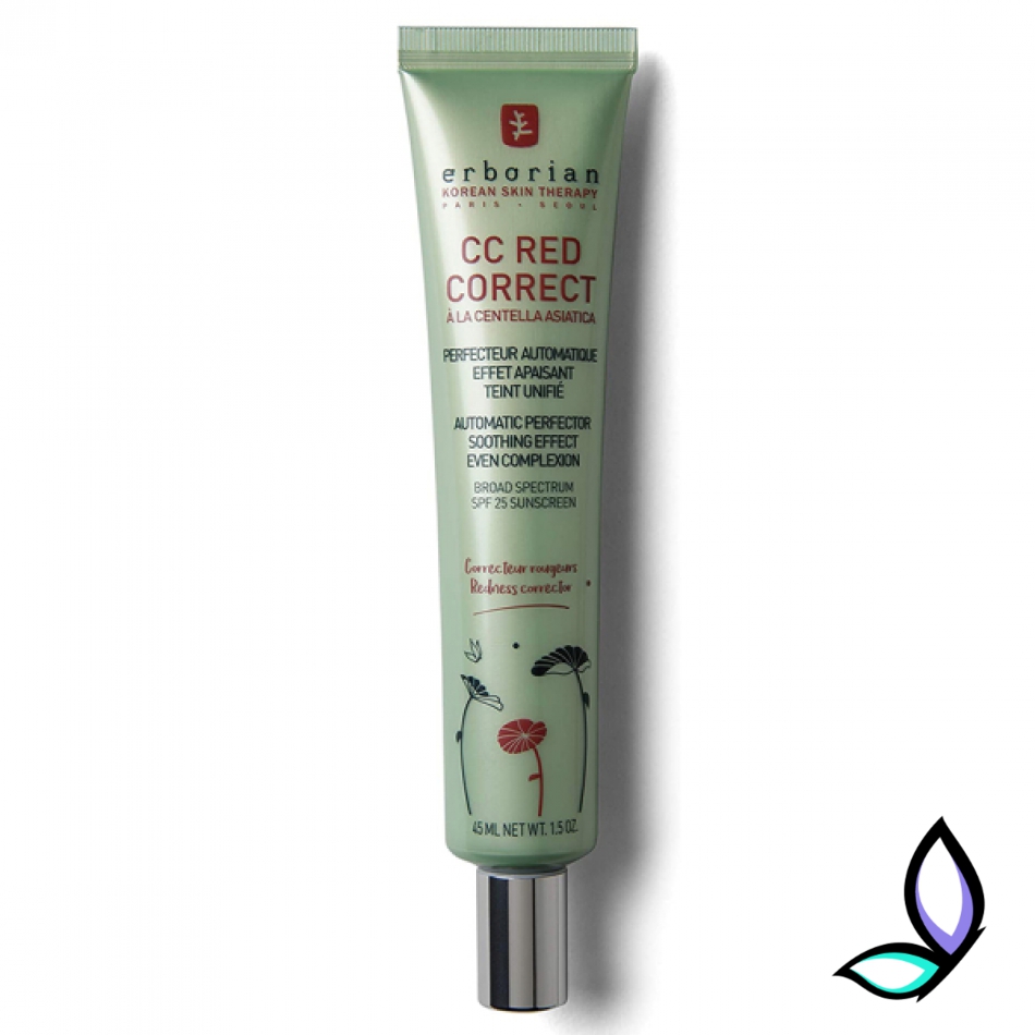 СС-крем для корекції почервоніння Erborian CC Cream Red Correct 45 мл.