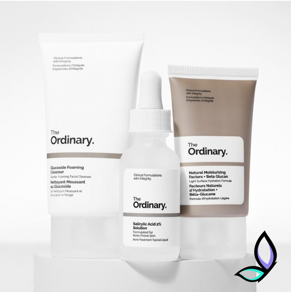 Сет для догляду за шкірою схильної до висипань The Ordinary The Acne Set