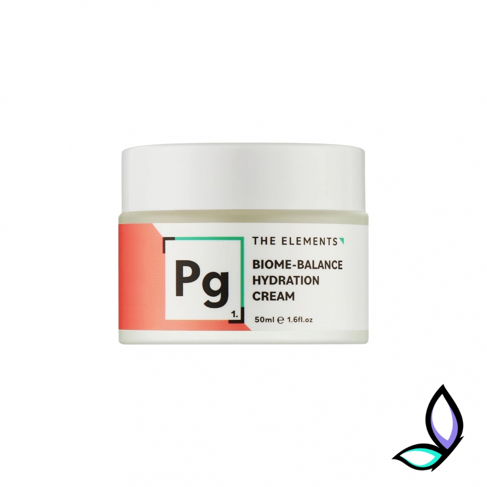 Зволожуючий крем, що балансує мікробіом шкіри The Elements Biome-Balance Hydration Cream