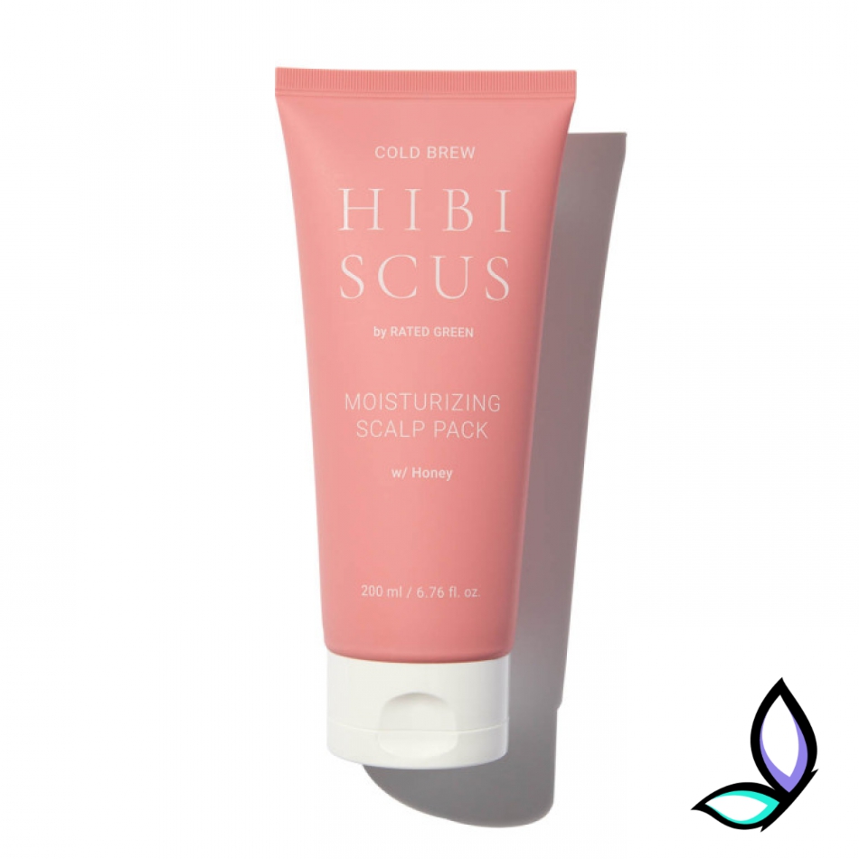 Зволожуюча маска з гібіскусом Rated Green Cold Brew Hibiscus Moisturizing Scalp Pack 200 мл.
