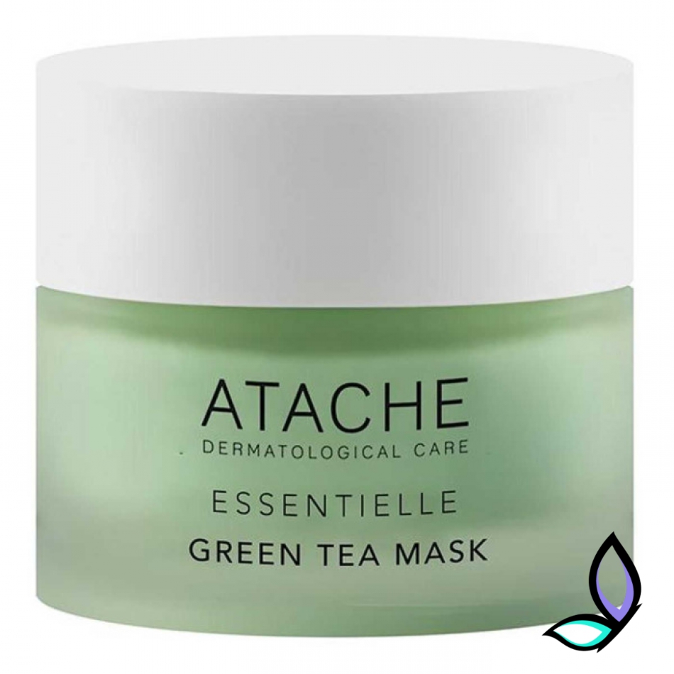 Відновлювальна заспокійлива маска з зеленим чаєм Atache Essentielle Reaffirming Mask Green Tea 50 мл.