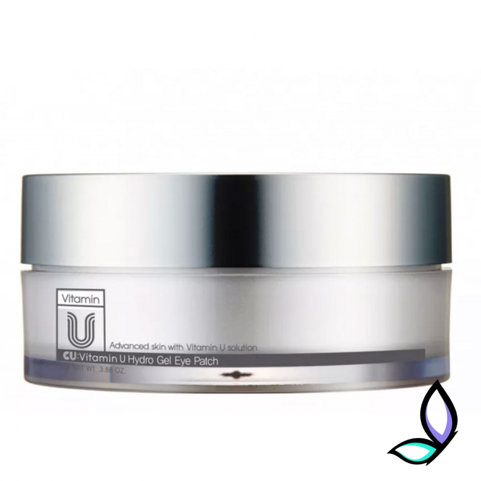 Патчі для очей з вітаміном U, волюфілином та пептидами CU SKin Vitamin U Hydro Gel Eye Patch 60 шт.