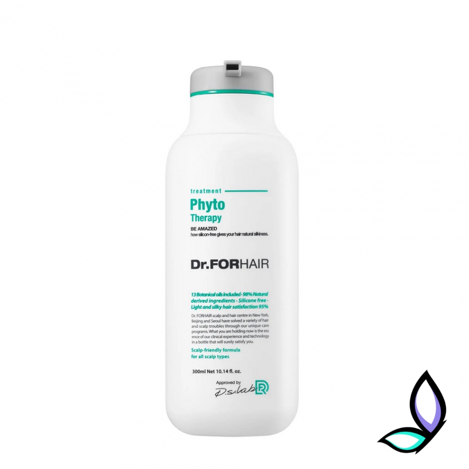 Фітотерапевтична маска-кондиціонер для волосся Dr.FORHAIR Phyto Therapy Treatment 300 мл.