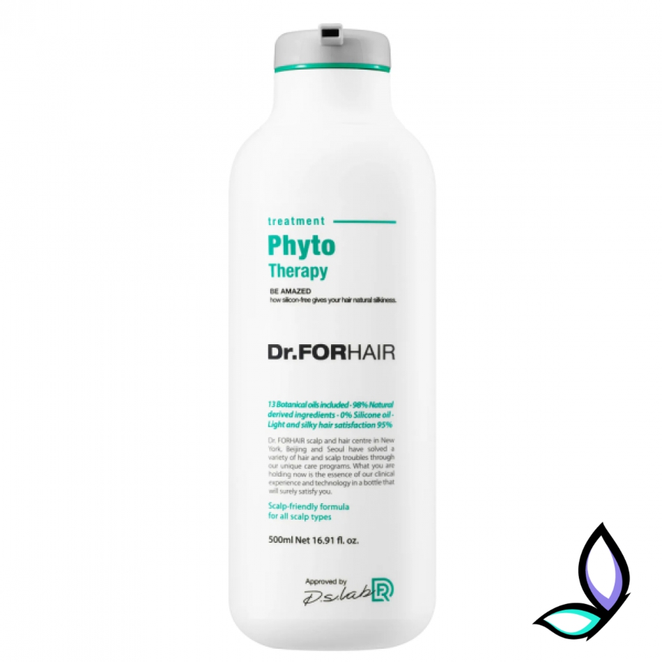 Фітотерапевтична маска-кондиціонер для волосся Dr.FORHAIR Phyto Therapy Treatment 500 мл.