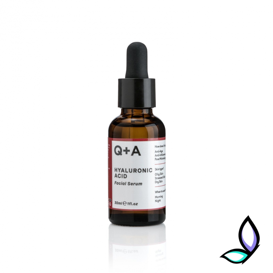 Сироватка для обличчя з гіалуроновою кислотою Q+A Hyaluronic Acid Facial Serum