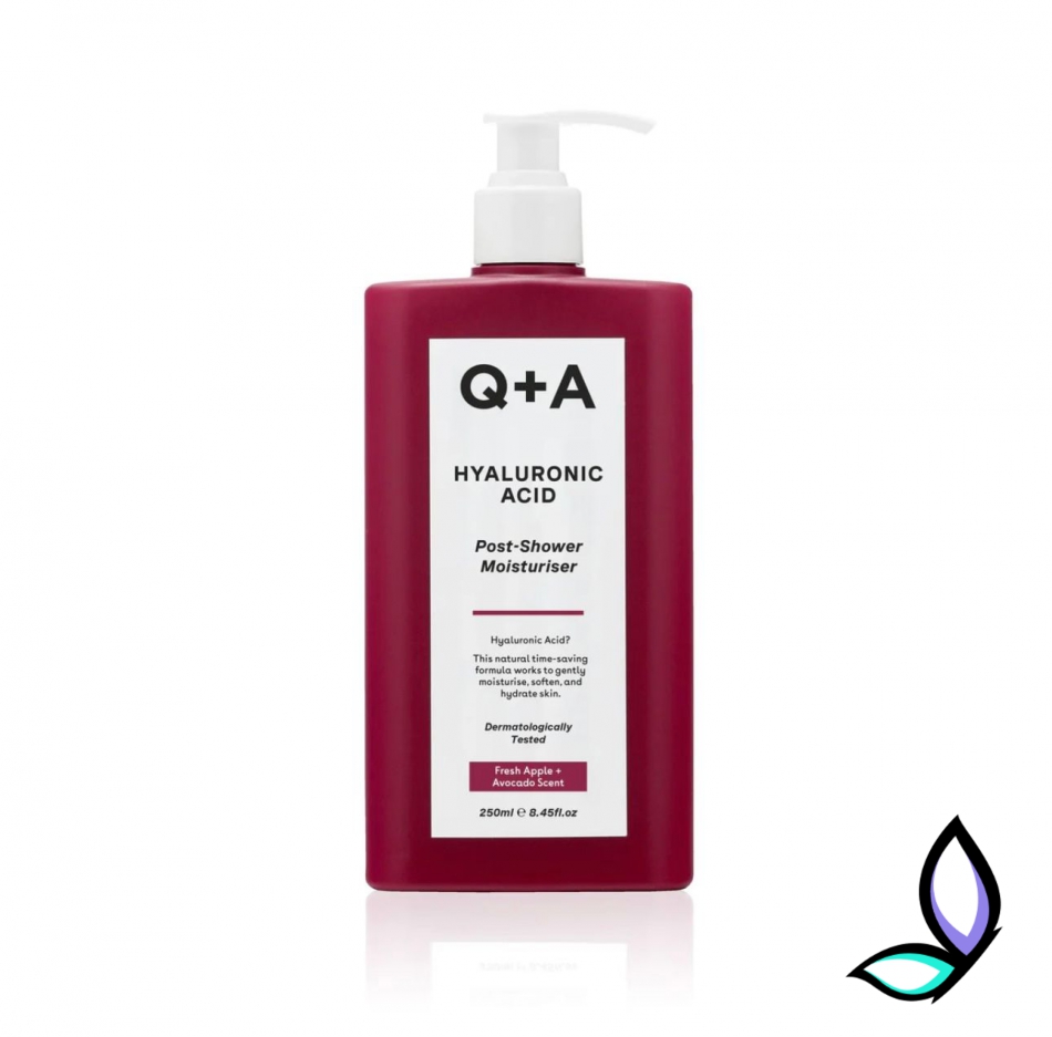 Засіб для інтенсивного зволоження шкіри Q+A Hyaluronic Acid Post-Shower Moisturiser