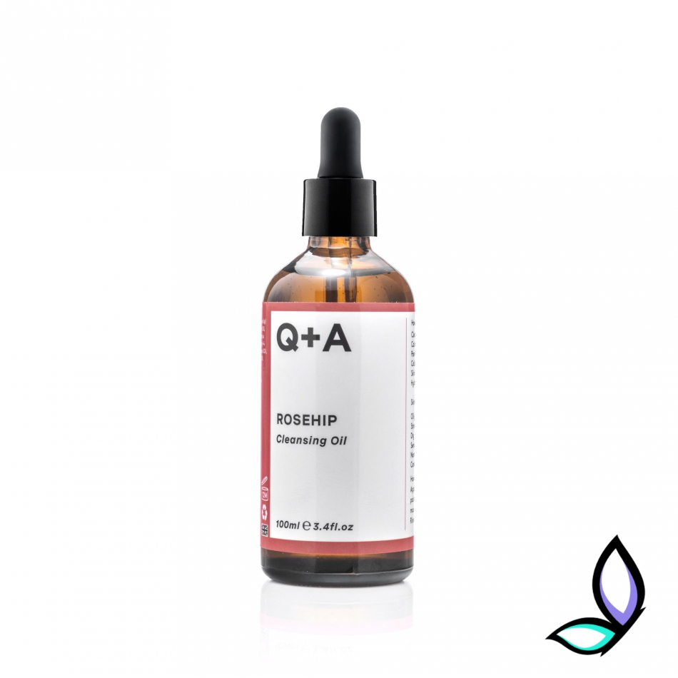 Очищувальна олія з шипшиною Q+A Rosehip Cleansing Oil
