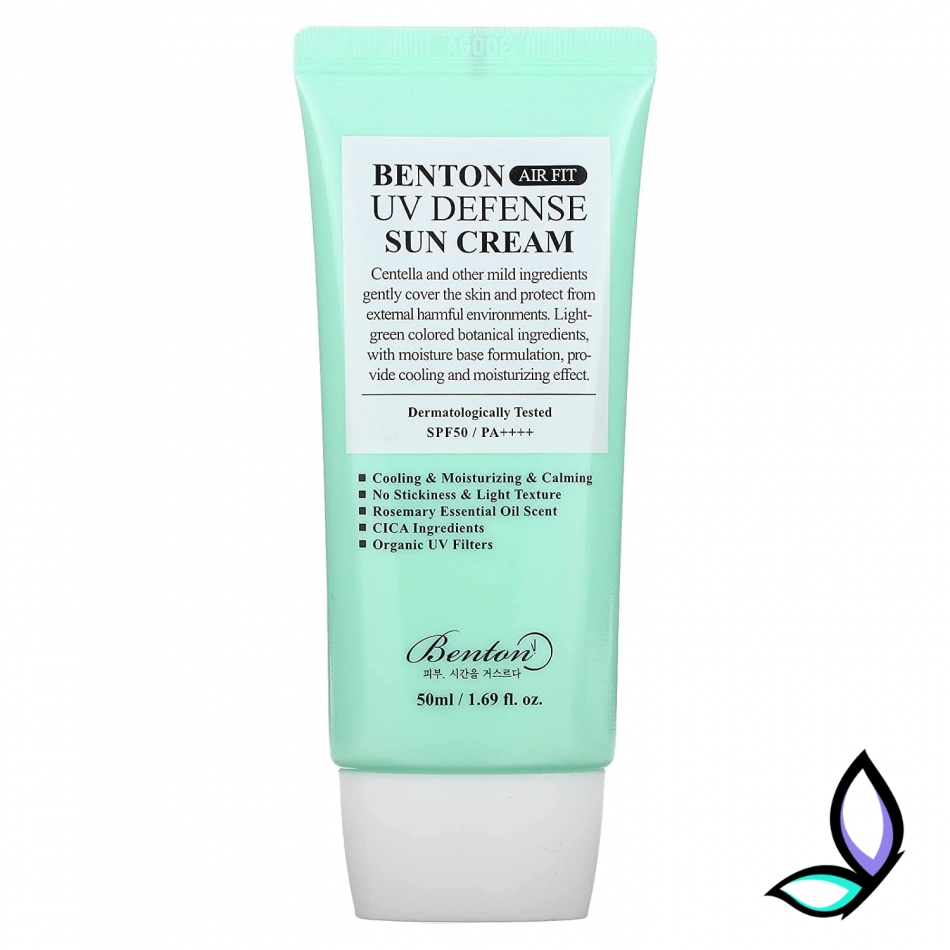 Легкий сонцезахисний крем Benton Air Fit UV defense Sun Cream SPF50 50 мл.