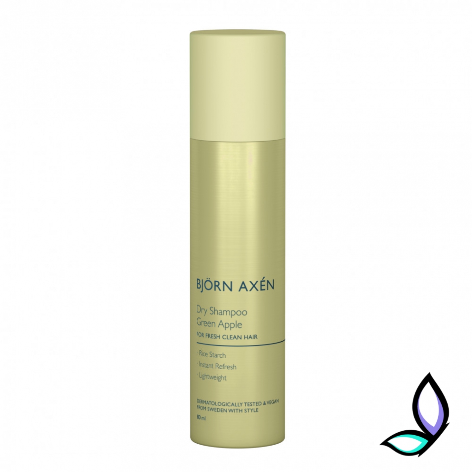 Сухий шампунь "Зелене Яблуко" Björn Axen Dry Shampoo Green Apple 80 мл.
