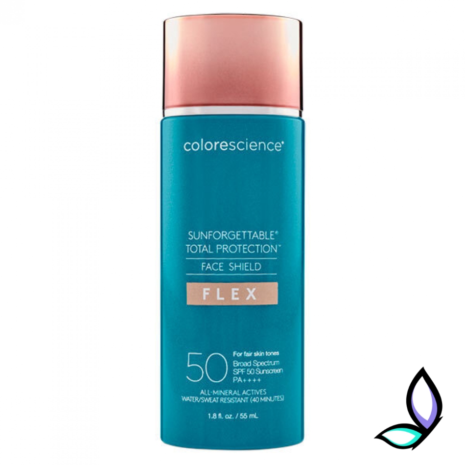Сонцезахисний крем для обличчя з адаптивними пігментами Colorescience Sunforgettable Total Protection Face Shield Flex SPF 50 Fair