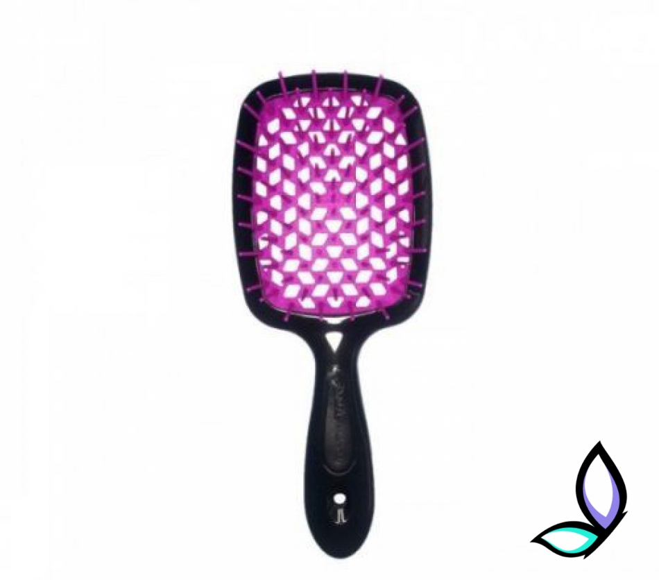 Щітка для волосся Janeke Superbrush Janeke Superbrush The Original Black and Purple