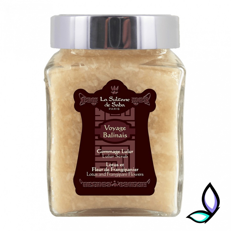 Скраб для тіла "Лулур, лотос та франжипані" La Sultane De Saba Lulur Scrub Bali Lotus & Frangipani Flowers