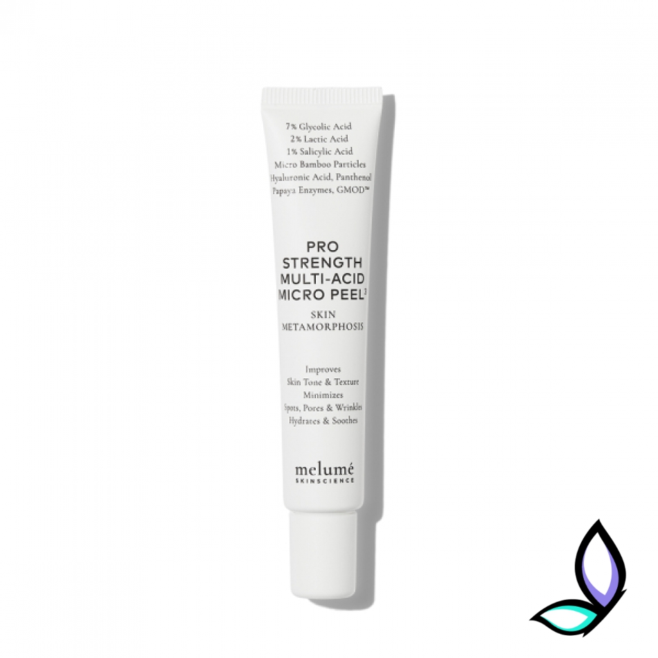 Мультикислотний пілінг для обличчя Melume Pro Strength Multi-Acid Micro Peel³ 20 мл.