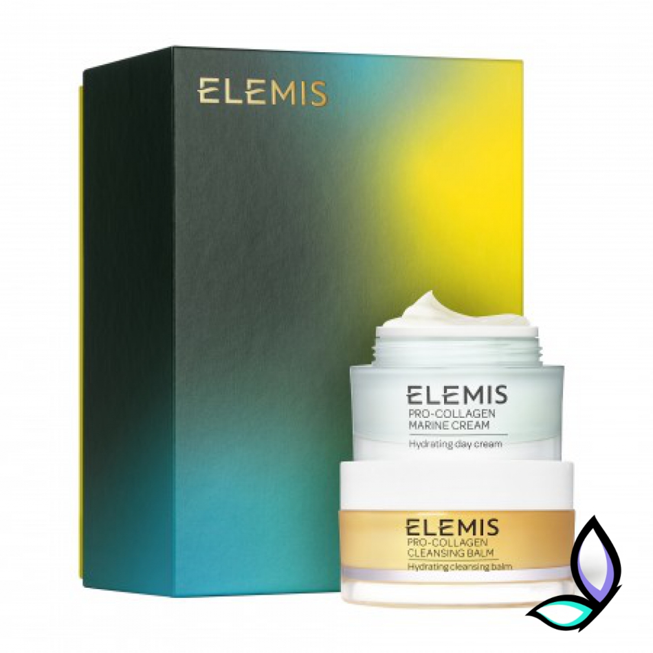 Ідеальні партнери Про-Колаген для очищення та зволоження обличчя Elemis The Pro-Collagen Perfect Partners