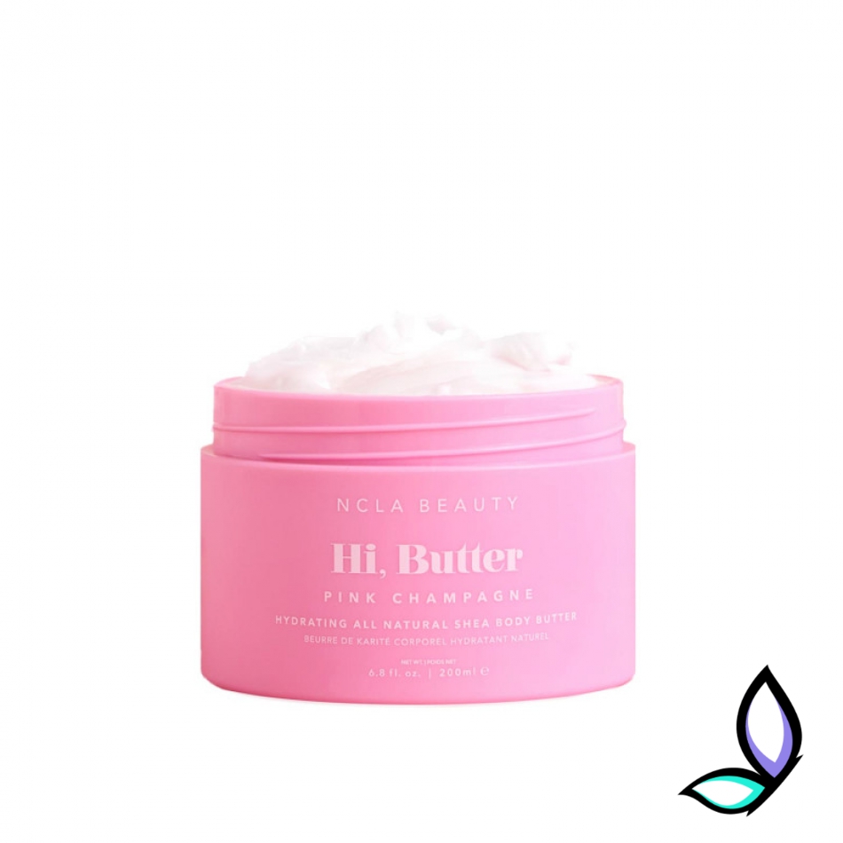 Баттер для тіла «Рожеве шампанське» NCLA Beauty Hi, Butter Pink Champagne Hydrating All Natural Shea Body Butter