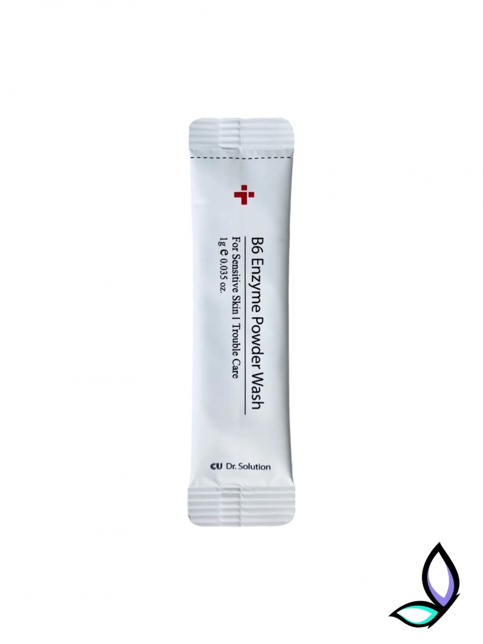 Ензимна пудра з піридоксином та каламіном CU Skin Dr.Solution B6 Enzyme Powder Wash Sachet 1 г.