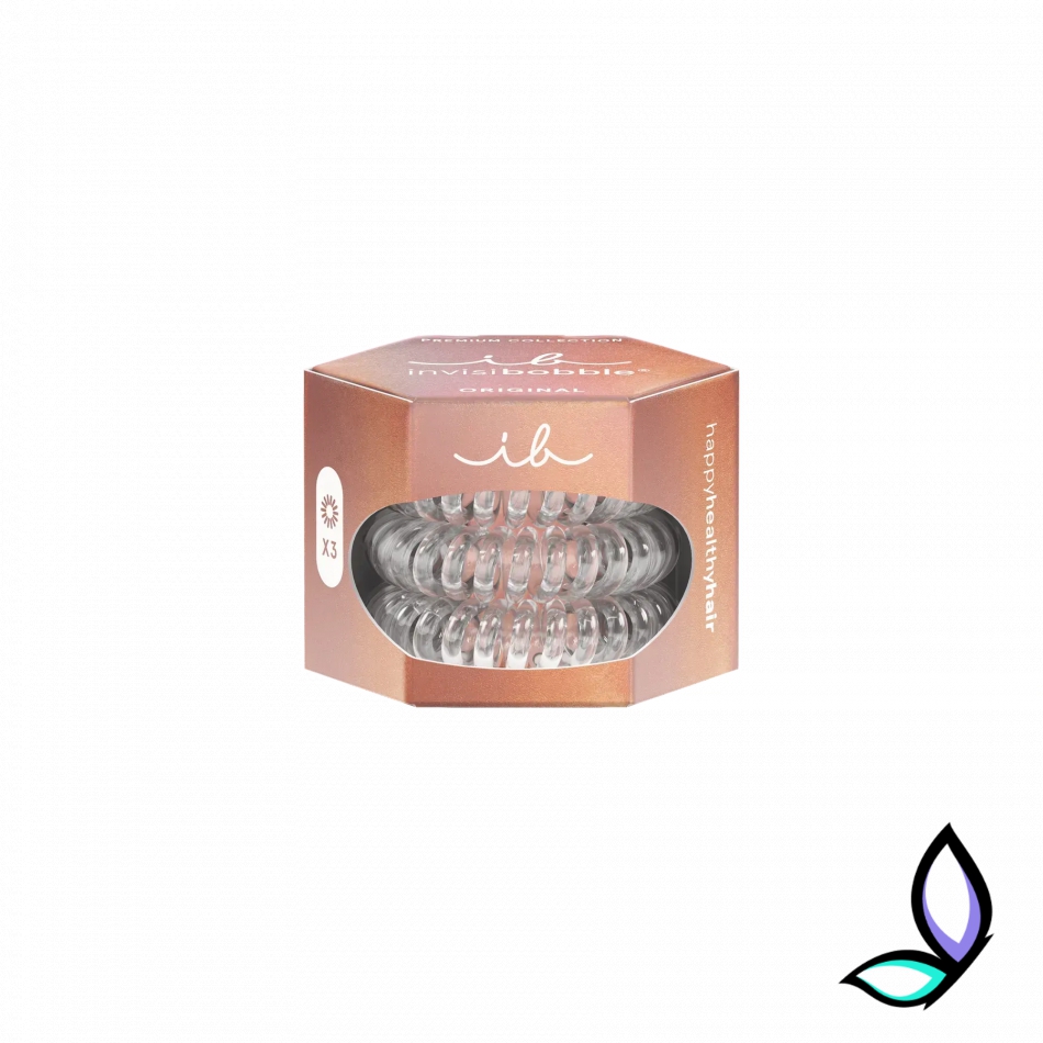 Резинка-браслет для волосся Invisibobble ORIGINAL PREMIUM Crystal Clear