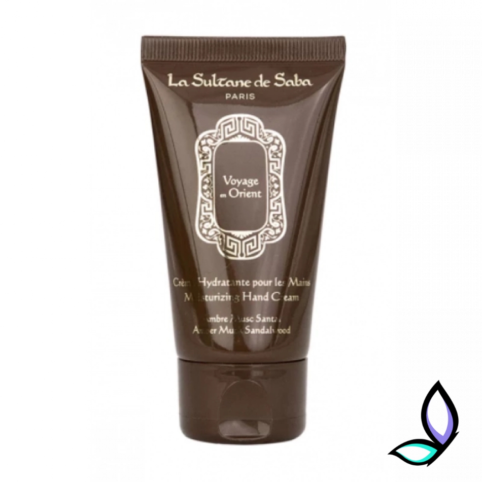 Крем для рук з ароматом амбри, мускусу і сандала La Sultane De Saba Moisturizing Hand Cream Amber Musk Sandalwood