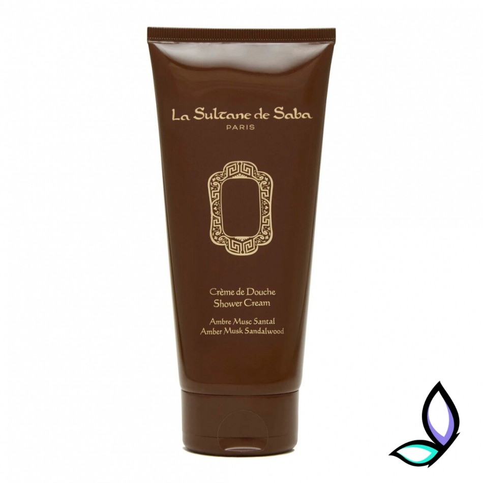 Крем для душу з ароматом амбри, мускусу та сандалу La Sultane De Saba Shower Cream Amber Musk Sandalwood