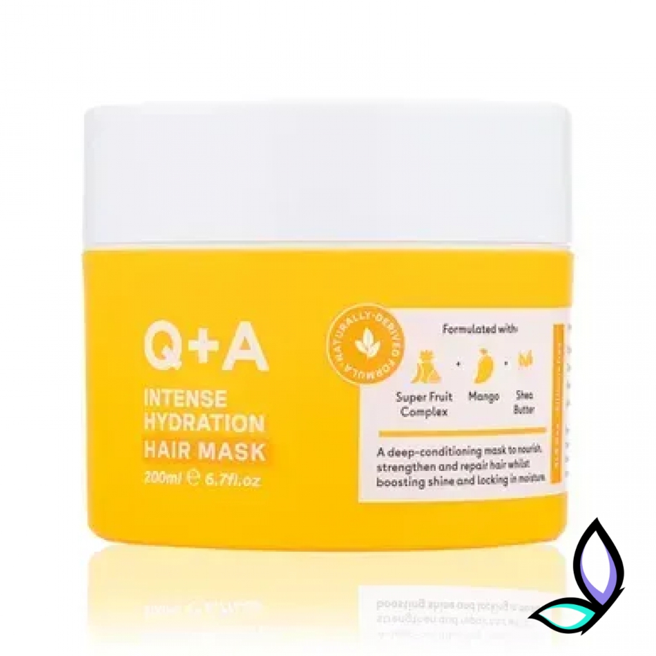Маска для інтенсивного зволоження волосся Q+A Intense Hydration Hair Mask