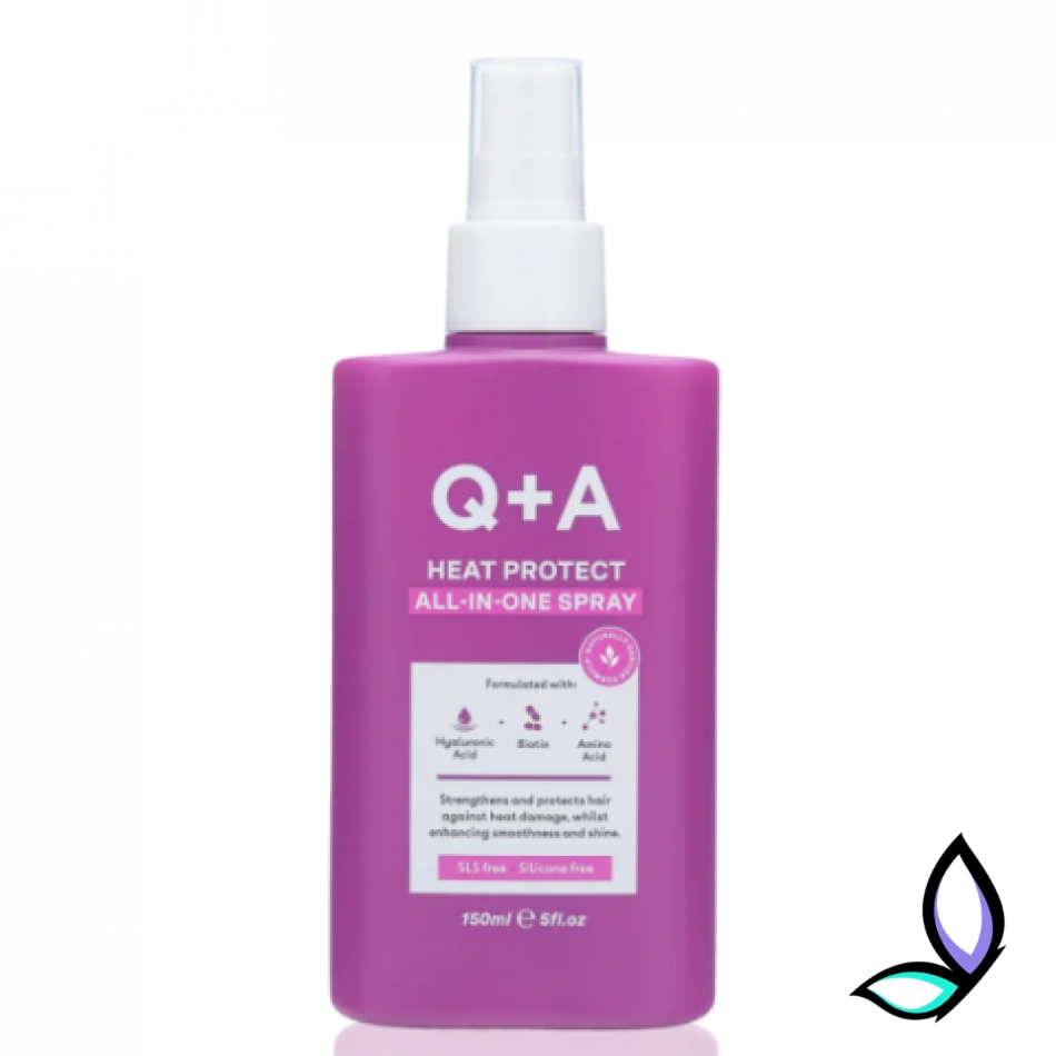 Термозахист для волосся Q+A Heat Protect All-in-One Spray