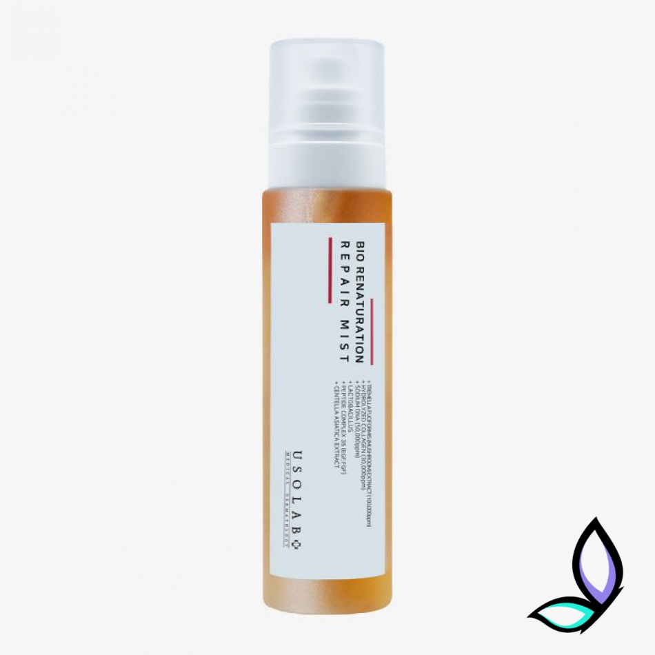 Тонер-міст із нормалізуючими властивостями USOLAB Bio Renaturation Repair Mist