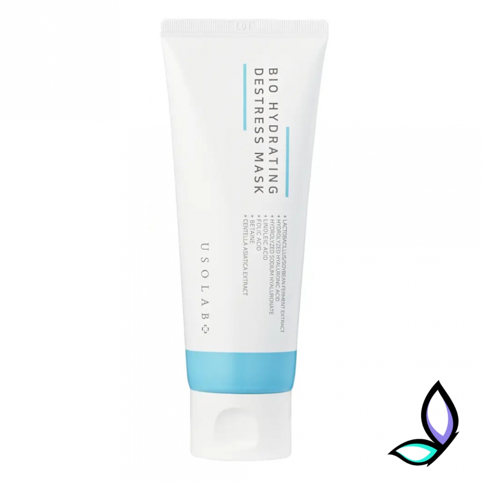 Зволожуюча антистрес маска для обличчя USOLAB Bio Hydrating Destress Mask