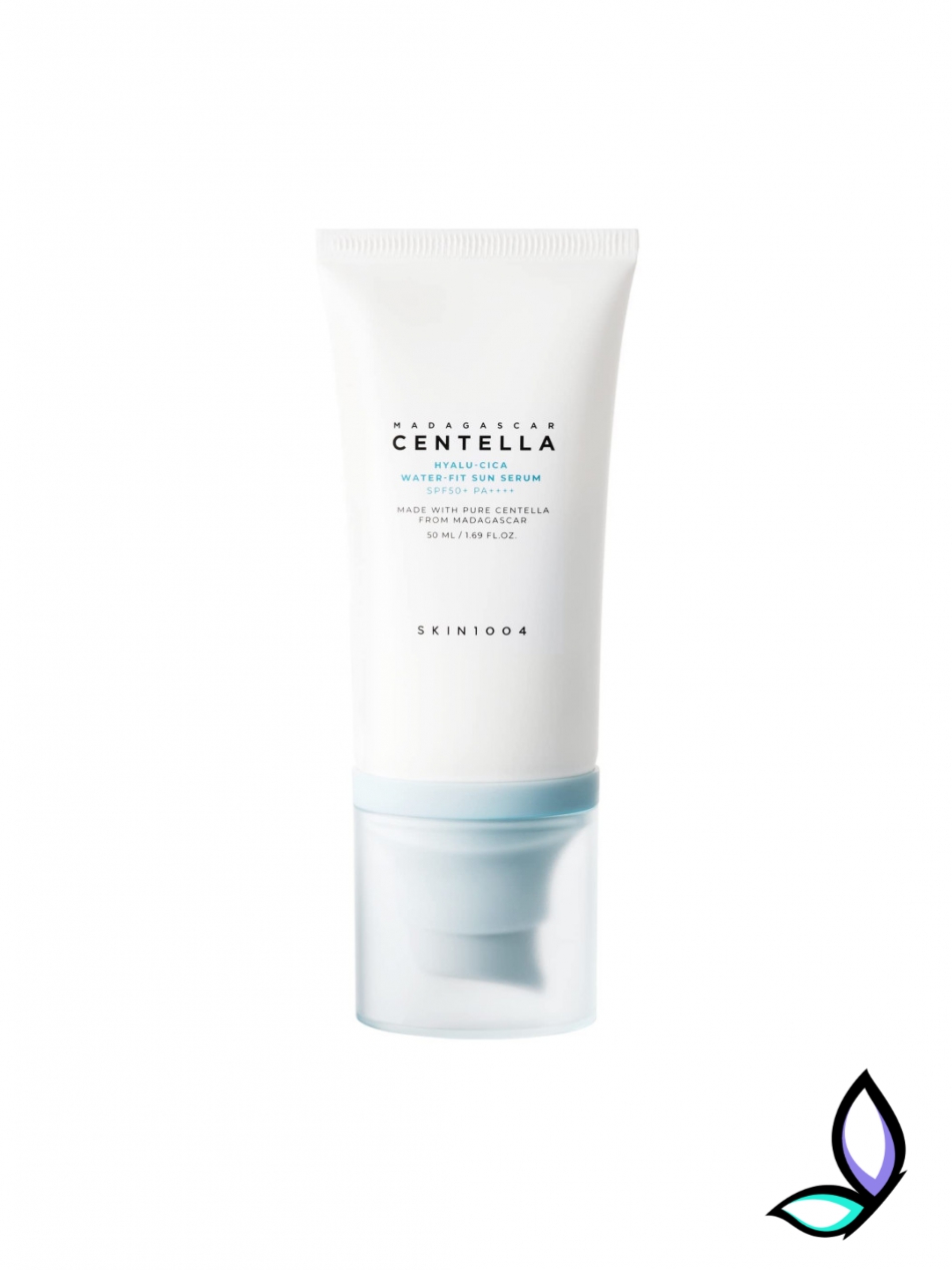 Зволожувальний сонцезахисний крем SKIN1004 Madagascar Centella Hyalu-Cica Water-Fit Sun Serum SPF50+ PA++++