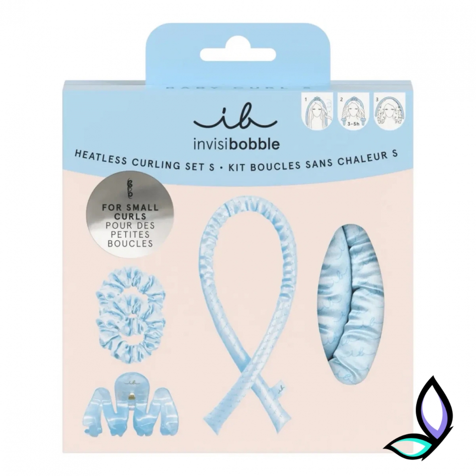 Подарунковий набір (2 резинки SPRUNCHIE, 1 заколка та 1 стрічка) Invisibobble GIFT SET Baby Curl S