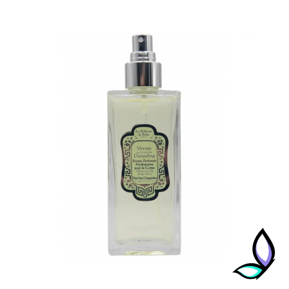 Зволожуючий спрей для тіла "Зелений чай та імбир" La Sultane De Saba Moisturizing Body Mist Ginger Green Tea Fragrance