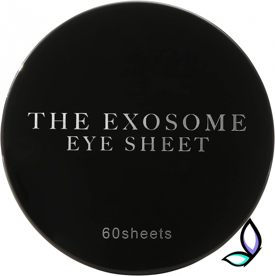 Зволожуючі антивікові патчі для сухої шкіри Kor Japan The Exosome Eye Sheet Black