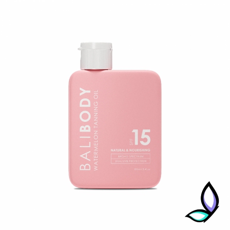 Олія для засмаги з насінням кавуна Bali Body Watermelon Tanning Oil SPF15