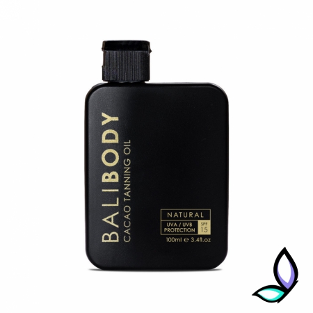 Олія для засмаги з какао Bali Body Cacao Tanning Oil SPF15 - Фото