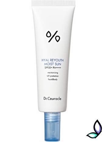 Зволожуючий сонцезахисний крем Dr.Ceuracle Hyal Reyouth Moist Sun SPF 50 / PA++++