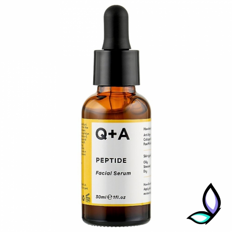 Пептидна сироватка для обличчя Q+A Peptide Facial Serum