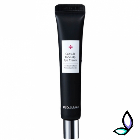 Крем для шкіри навколо очей CU Skin Dr.Solution Capsule Tone-Up Eye Cream - Фото