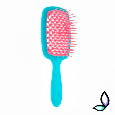 Щітка для волосся Janeke Superbrush The Original Blue Pink - Фото