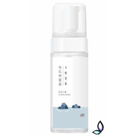 Очищуюча пінка для проблемної шкіри Round Lab 1025 Dokdo Bubble Foam - Фото